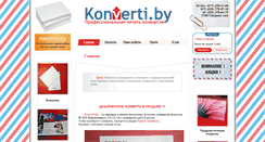 Desktop Screenshot of konverti.by